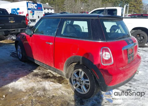 2012 Mini Cooper из США, поврежденный, VIN WMWSU3C54CT259905